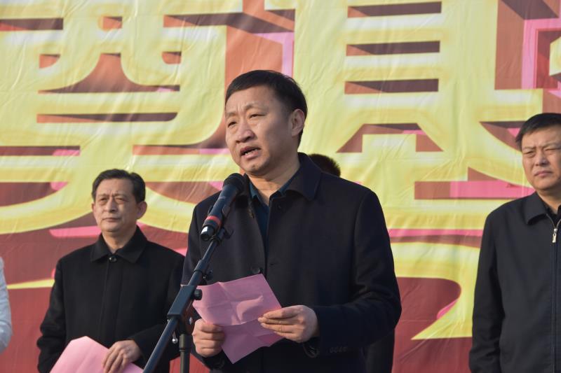 了嘉明分院项目基本情况,孟凡志副区长,梁满峰书记和孙光文书记讲话